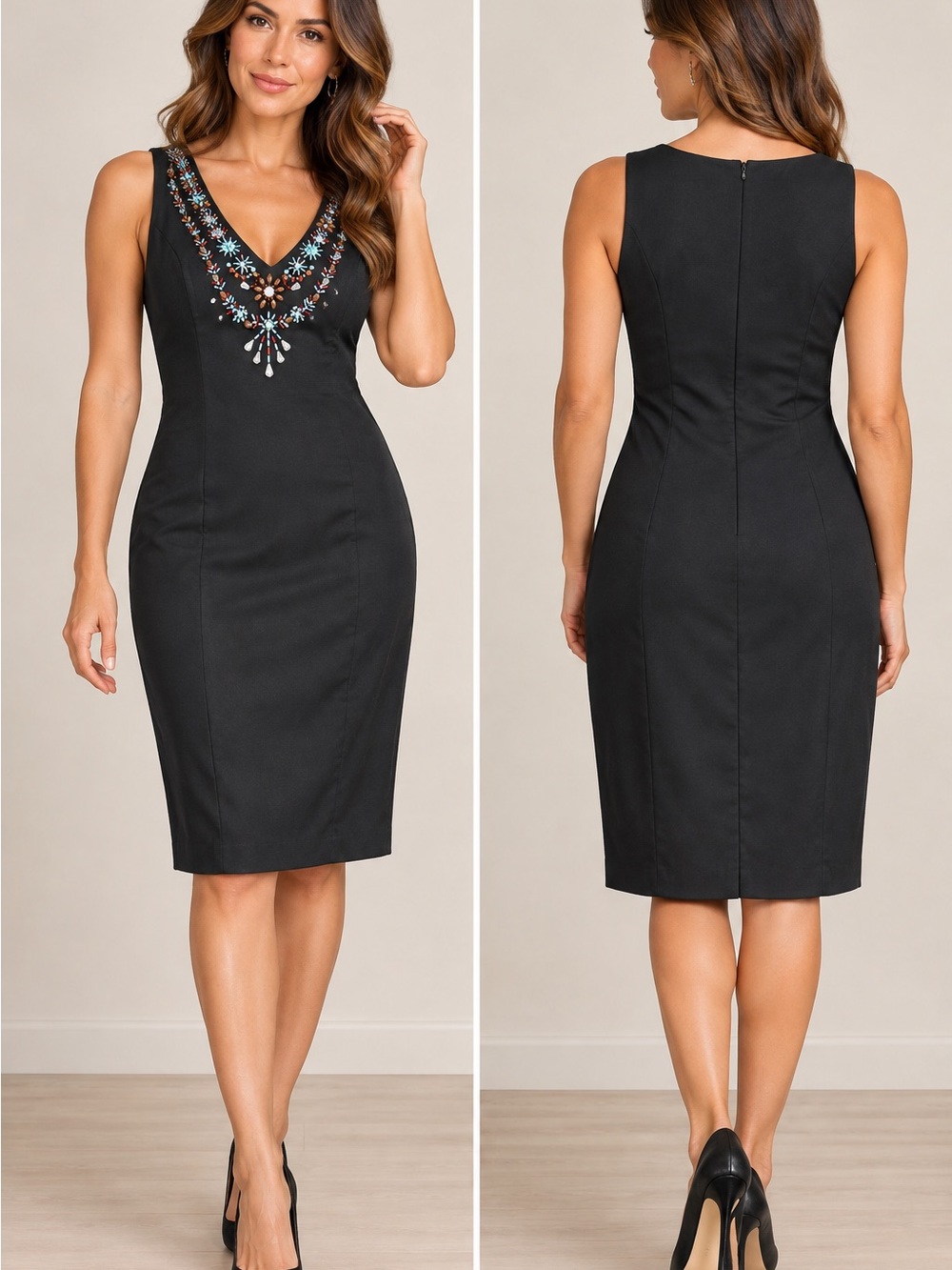 Metro beaded dress